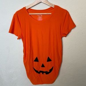 Pumpkin Maternity Shirt